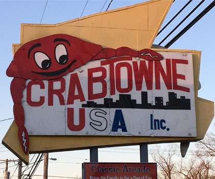 crab towne usa arcade